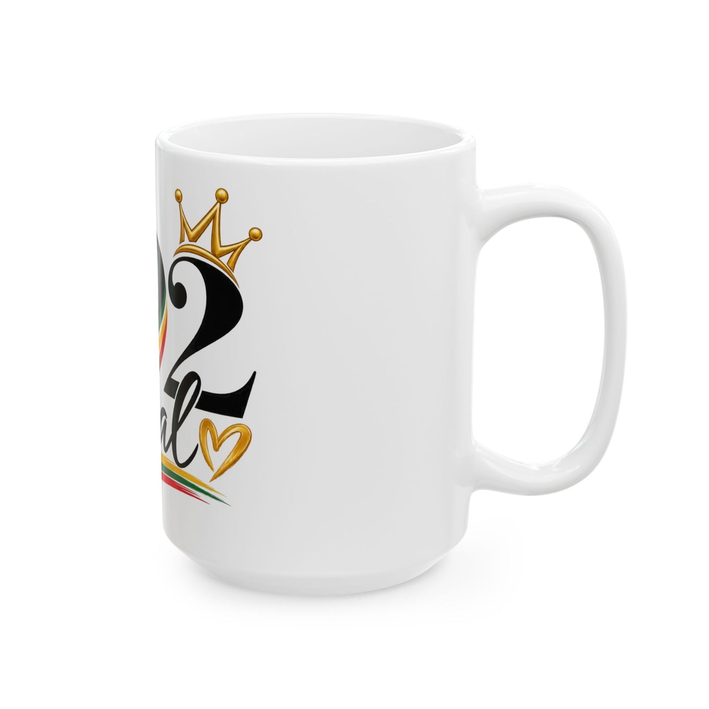 592 Gyal Ceramic Mug — Reggae Pride 11oz & 15oz Coffee Cup