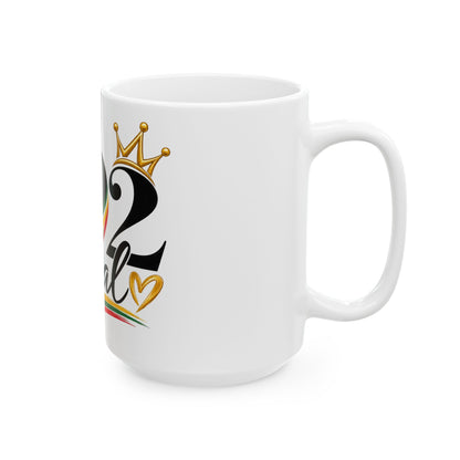 592 Gyal Ceramic Mug — Reggae Pride 11oz & 15oz Coffee Cup