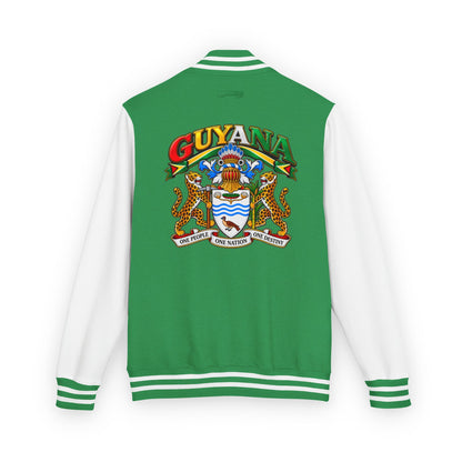 Guyana Crest Letterman Jacket — Guyanese Swag Varsity Jacket