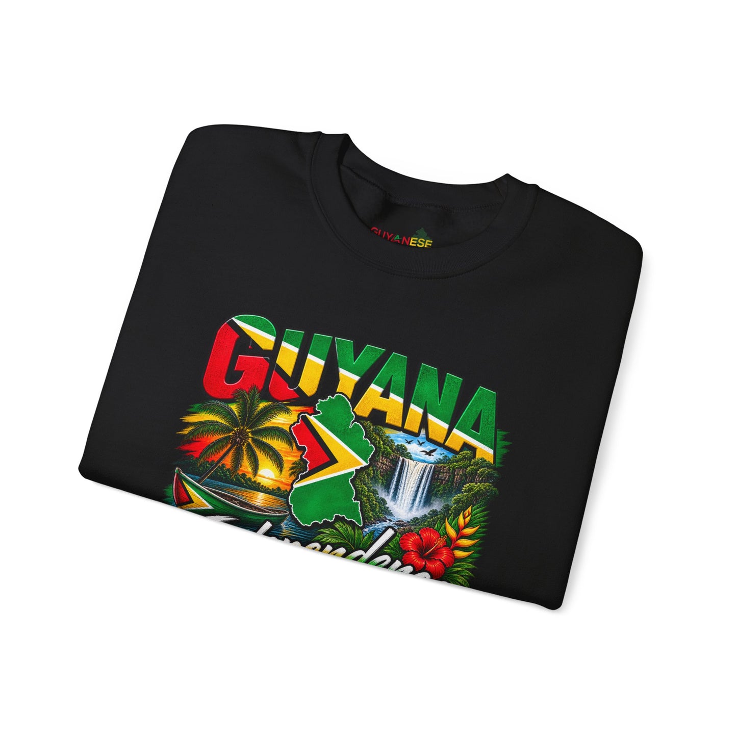 Guyana Independence Crewneck Sweatshirt – May 26, 1966 National Pride
