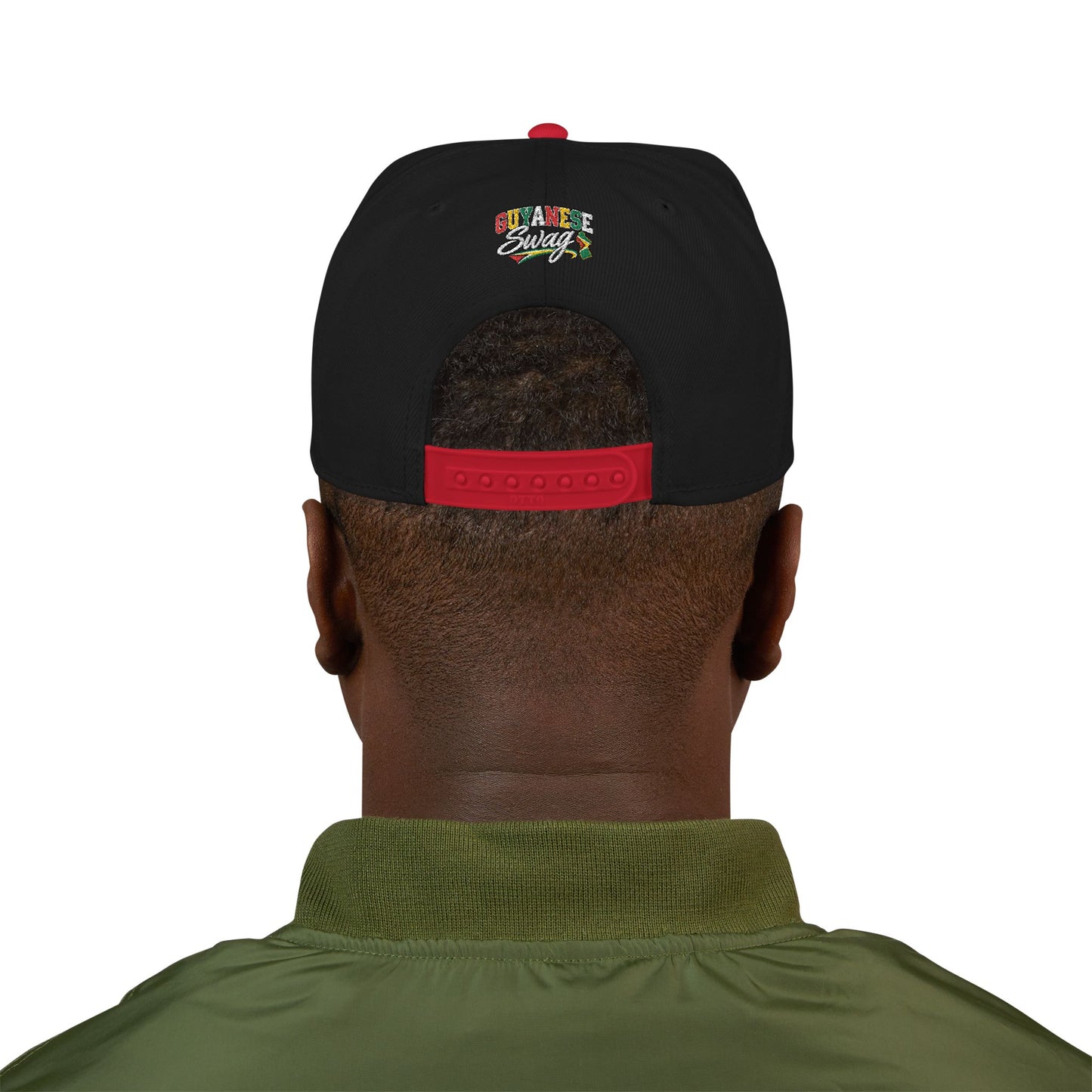 Guyanese Swag Guyana Map Snapback Hat