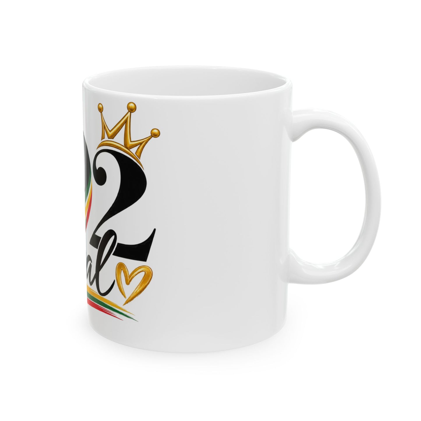 592 Gyal Ceramic Mug — Reggae Pride 11oz & 15oz Coffee Cup