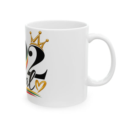 592 Gyal Ceramic Mug — Reggae Pride 11oz & 15oz Coffee Cup