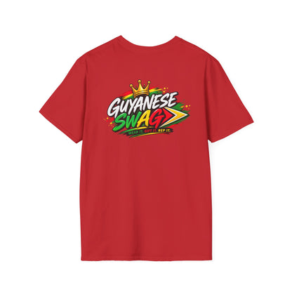 Guyana Independence T-Shirt — May 26, 1966 Retro Flag & Waterfall Tee