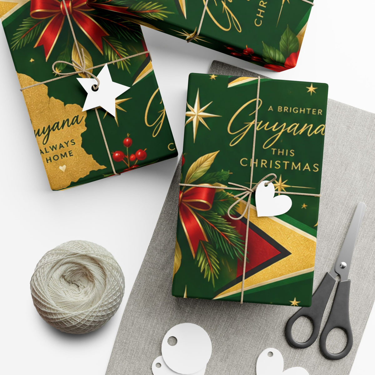 Guyana Christmas wrapping paper A Brighter Guyana This Christmas – product image 7