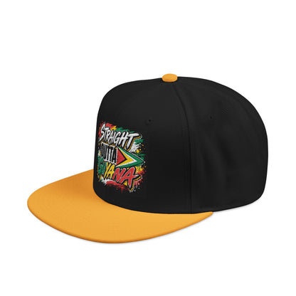 Straight Outta Guyana Snapback Hat