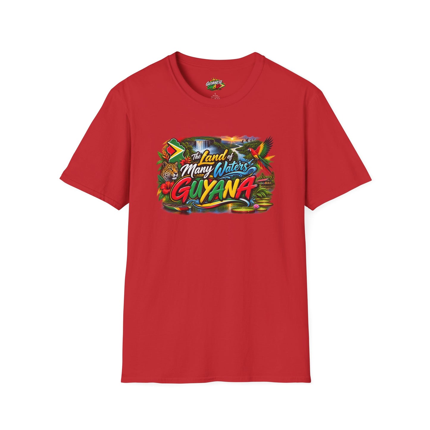 Guyana 'Land of Many Waters' Graphic T-Shirt