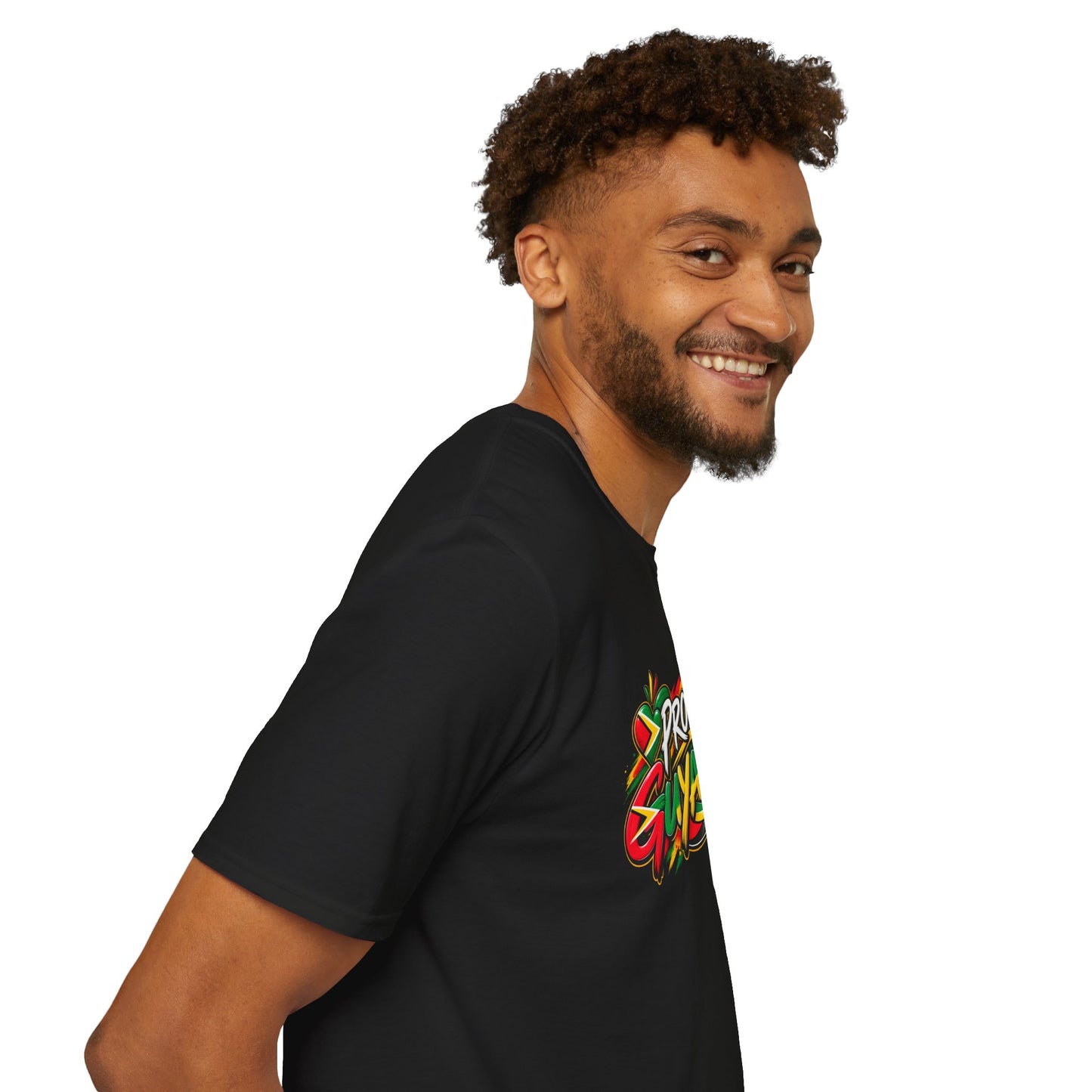 Proud Guyanese T-Shirt — Vibrant Flag-Inspired Pride Tee