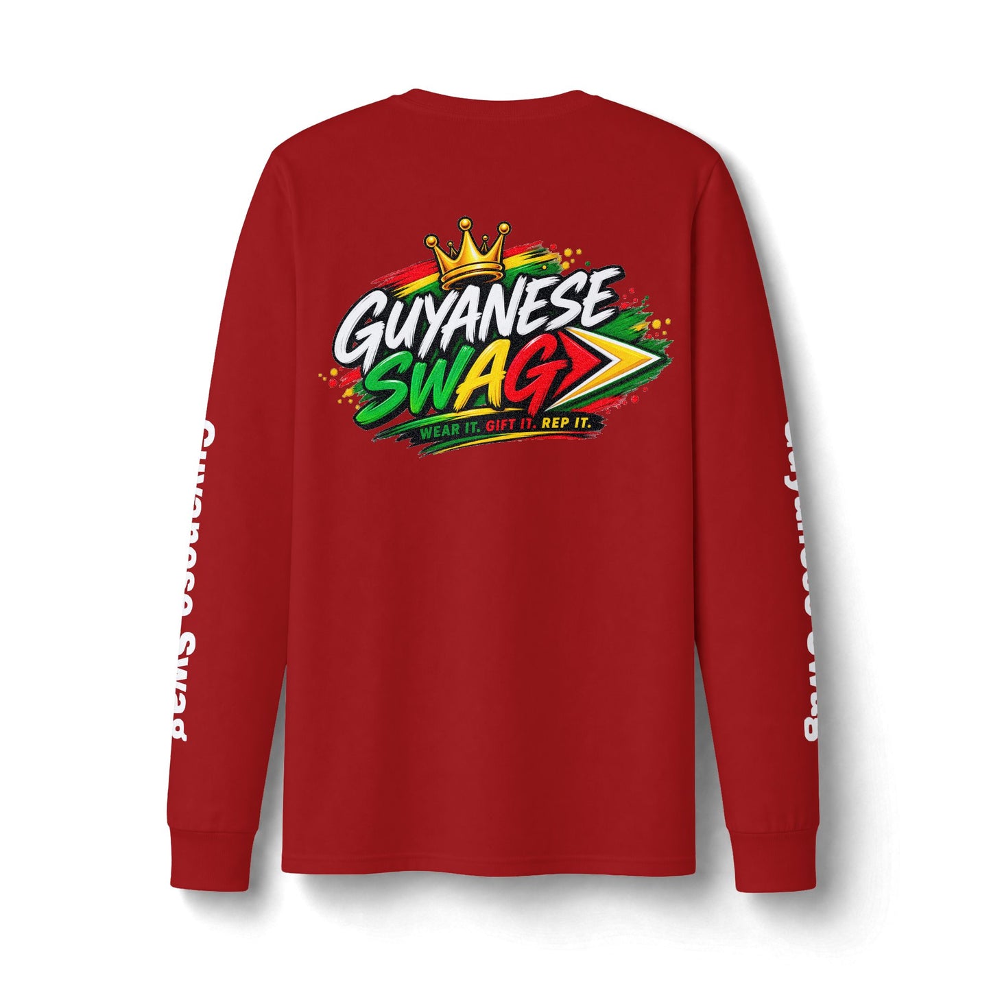 Guyanese Swag Catfish Curry Long Sleeve Tee — Any Day of the Week