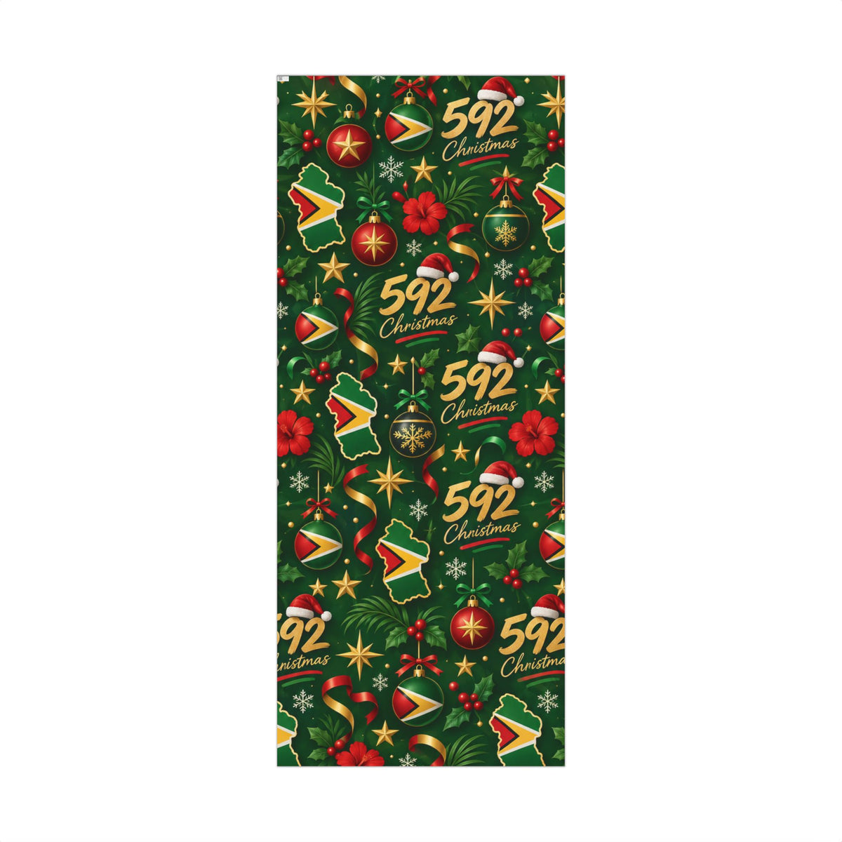 Guyana 592 Christmas wrapping paper festive holiday gift wrap – product image 6
