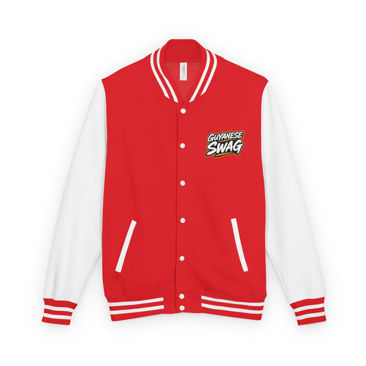 Guyana Crest Letterman Jacket — Guyanese Swag Varsity Jacket