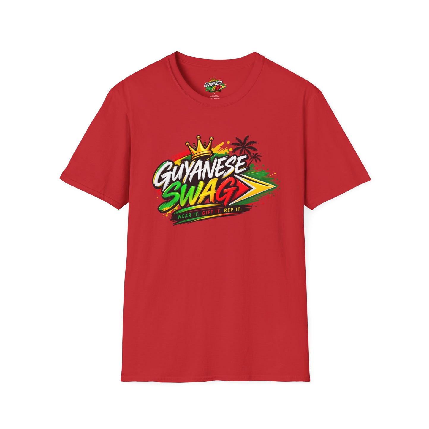 Guyanese Swag T‑Shirt — Bold Caribbean Pride Graphic Tee
