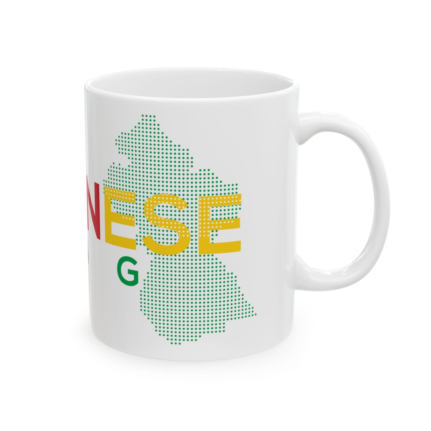 Guyanese Swag Ceramic Mug – Colorful Guyana Map Coffee Cup (11oz/15oz)