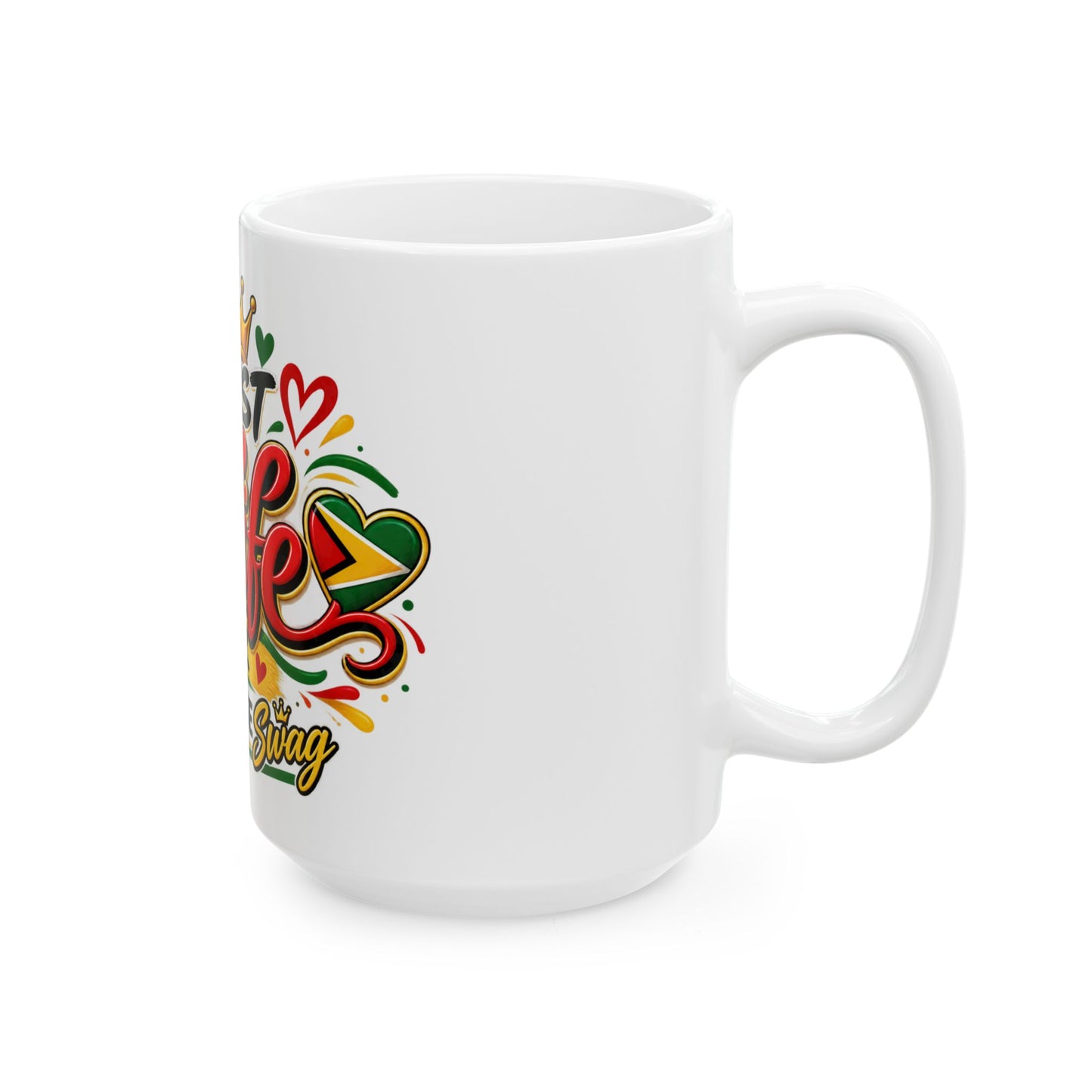 Best Wife Ever Guyanese Swag Ceramic Mug — 11oz/15oz