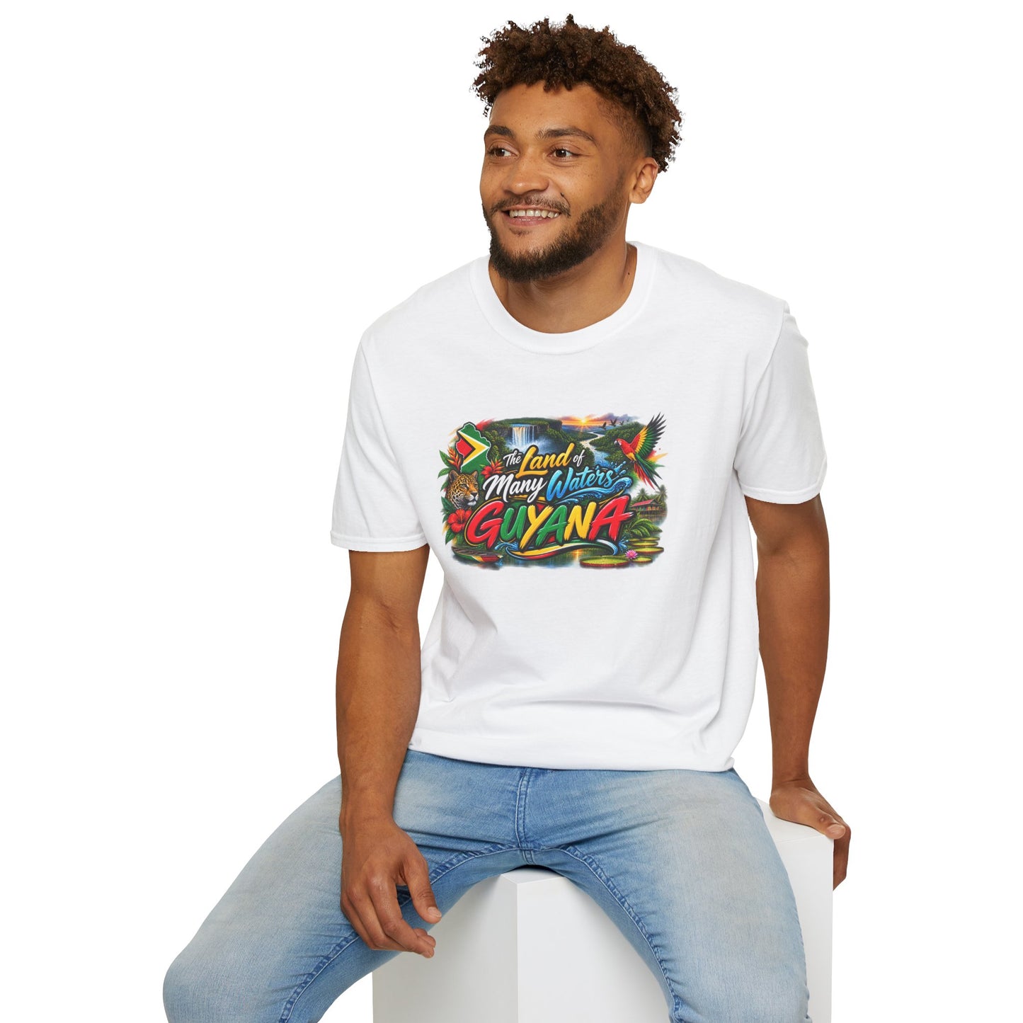 Guyana 'Land of Many Waters' Graphic T-Shirt