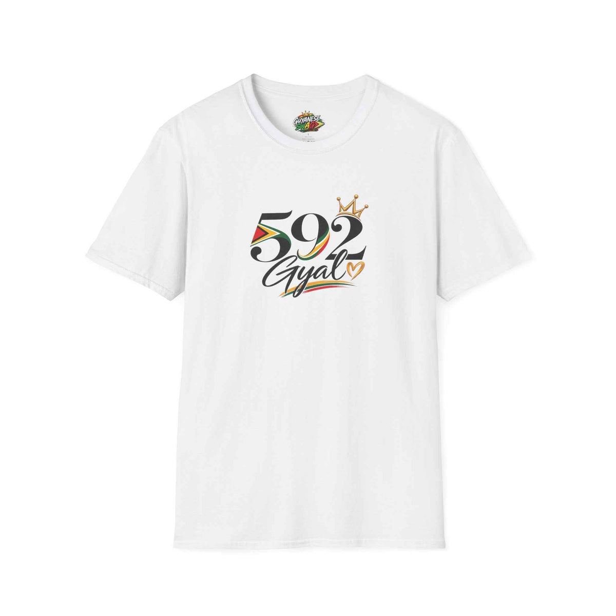 592 Gyal Crown T-Shirt in White, alternate product view 3