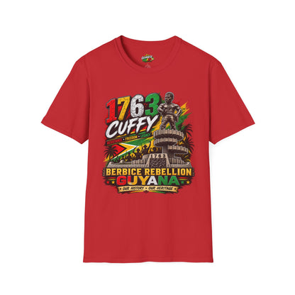 1763 Cuffy T-Shirt — Guyana Rebellion Tribute Tee