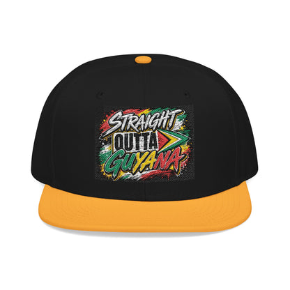 Straight Outta Guyana Snapback Hat