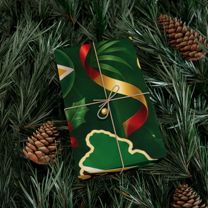 Guyana 592 Christmas wrapping paper festive holiday gift wrap – product image 24