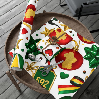 Guyana Christmas gift wrap for diaspora holiday gifts