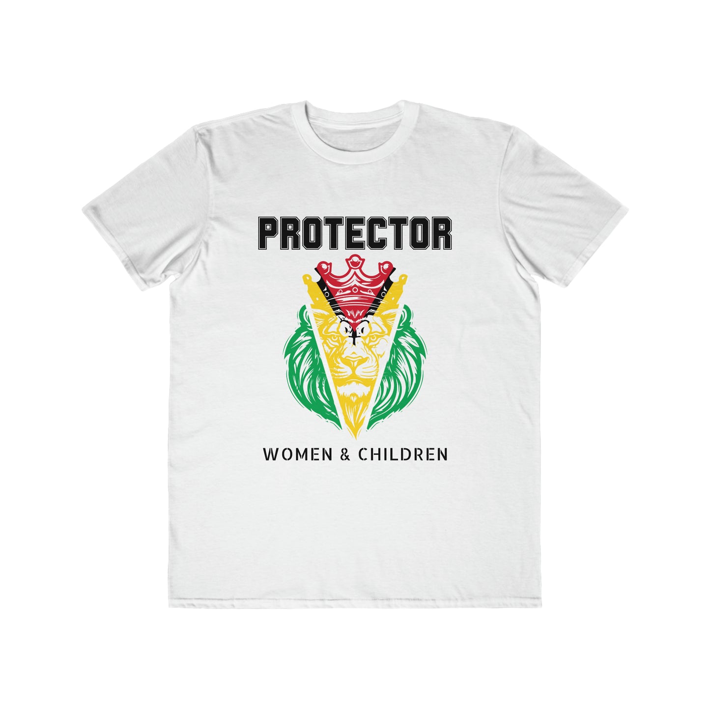 Protector of Women & Children Sexual Abuse Awareness Men's Lightweight Fashion Tee by Guyanese Swag