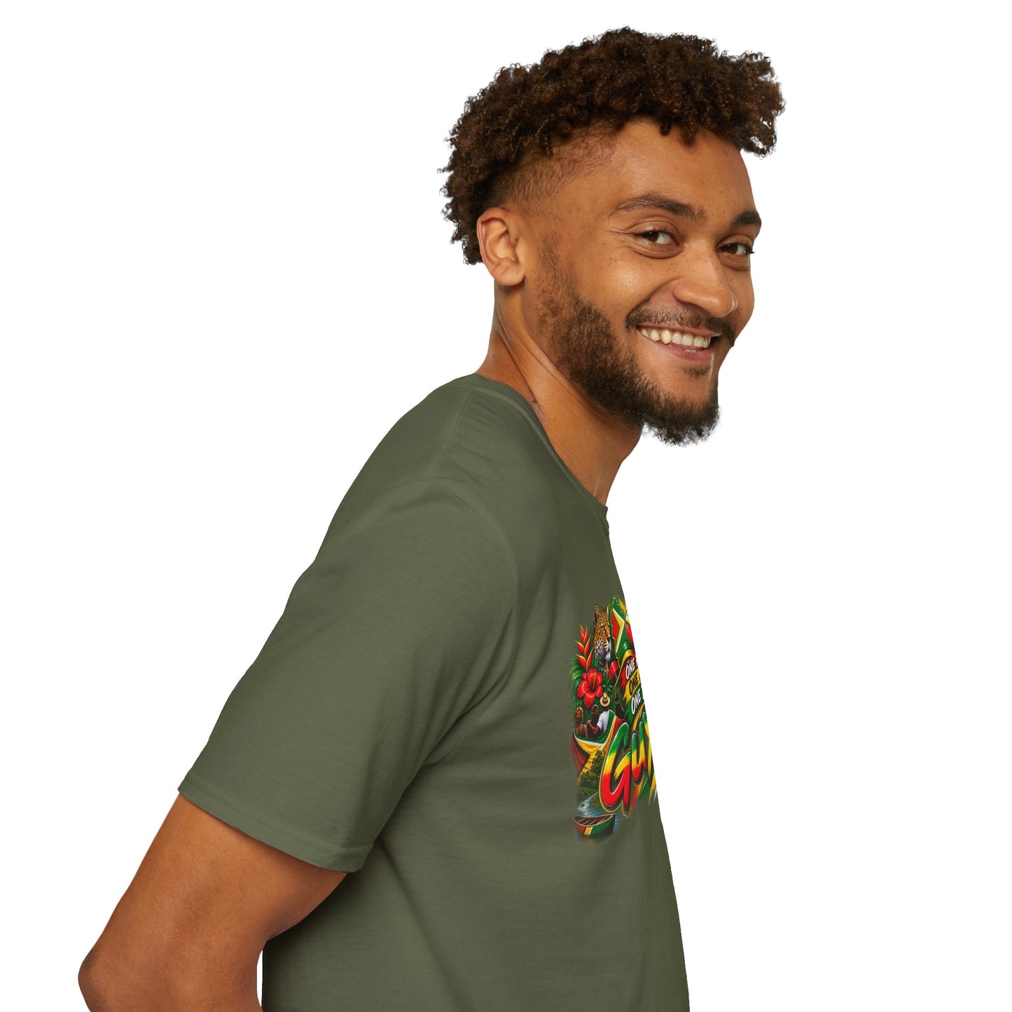 Guyana Pride T-Shirt — "One People One Nation One Destiny" Graphic Tee