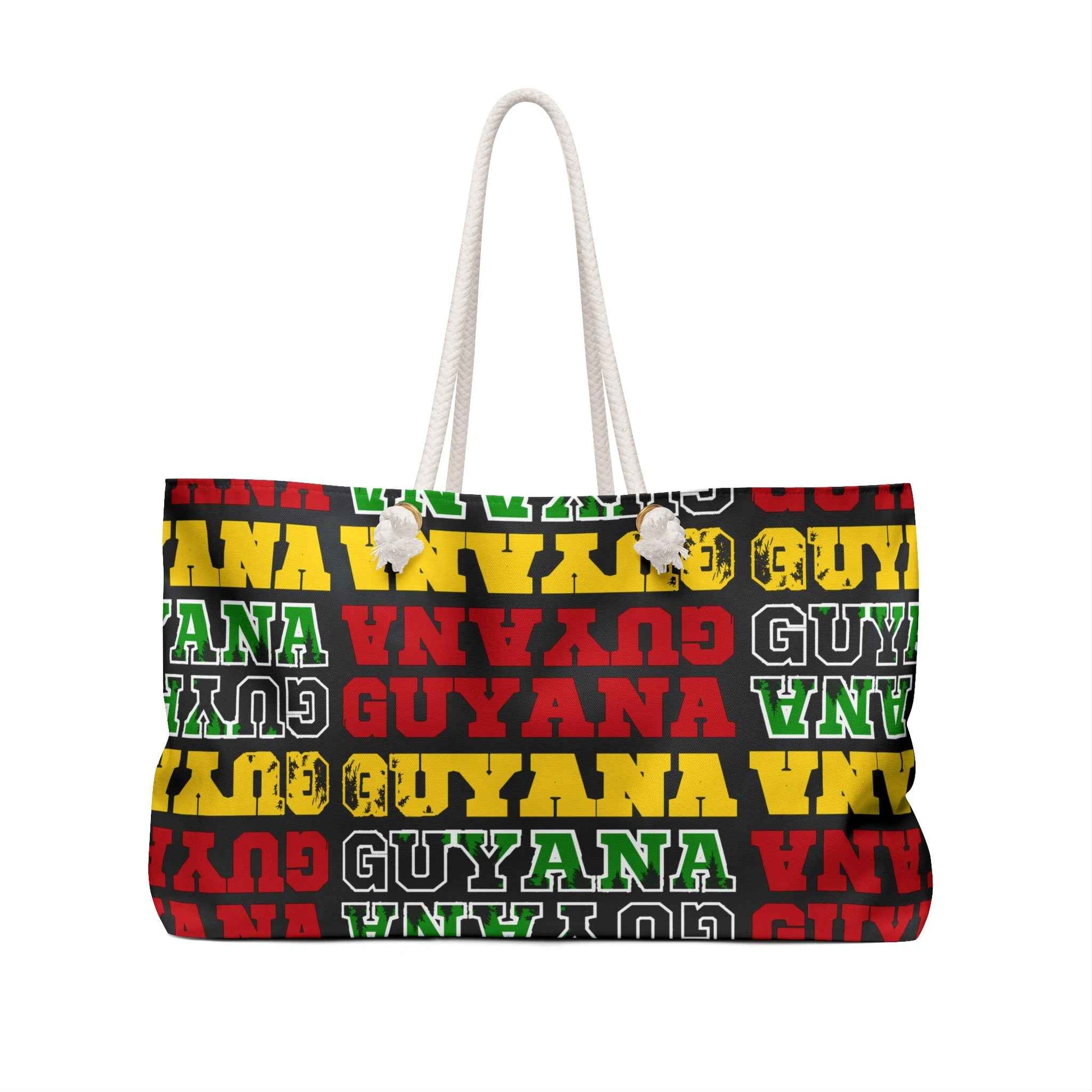 Guyana Pattern Weekender Bag