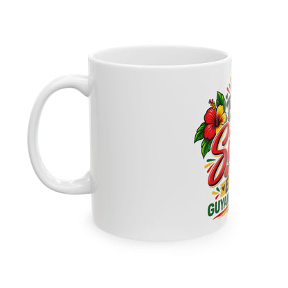 Best Sister Ever Guyanese Swag Mug — Ceramic Coffee Cup (11oz/15oz)