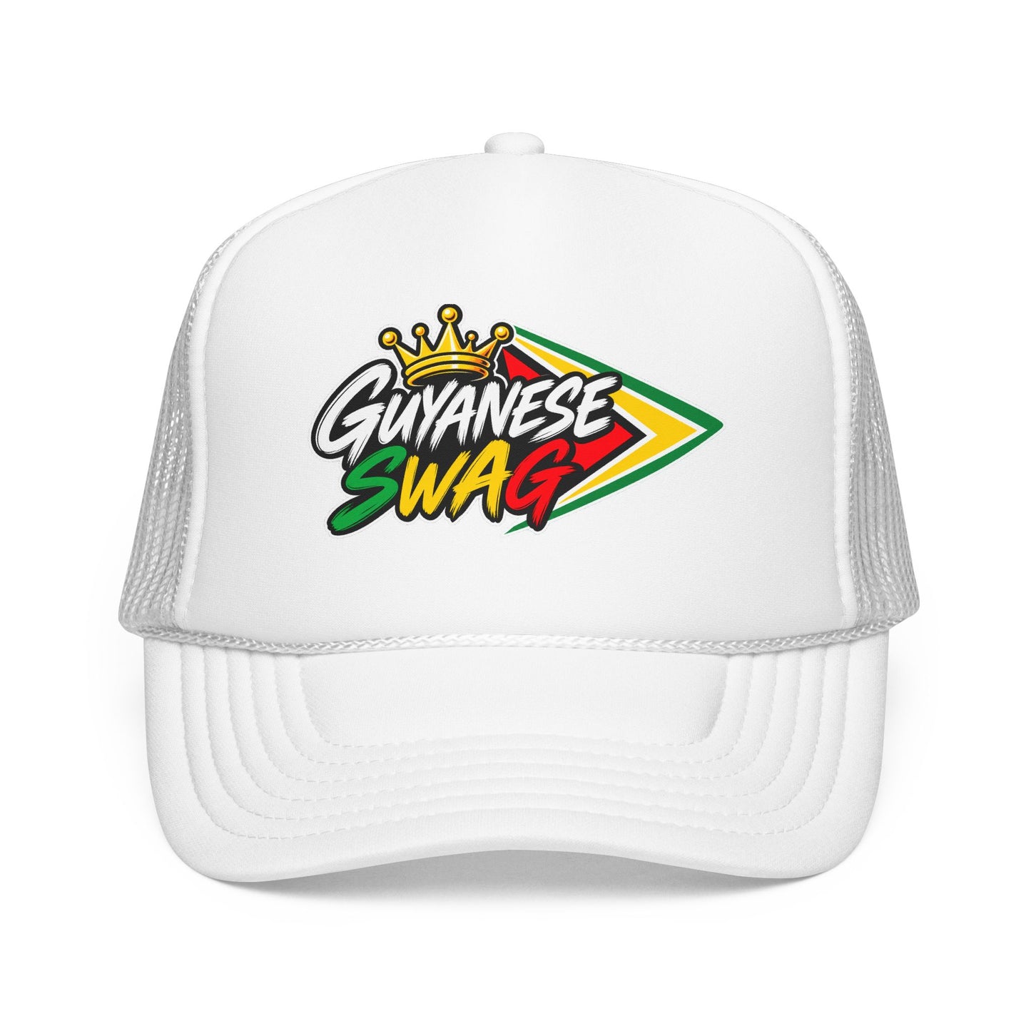 Guyanese Swag Trucker Hat Foam Mesh Cap