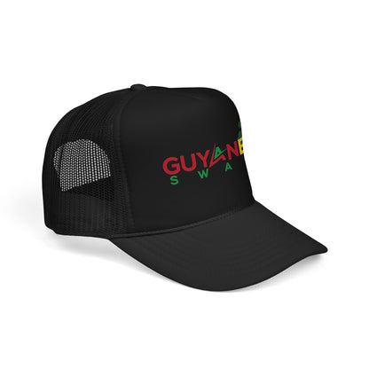 Guyanese Swag Trucker Hat — Guyana Map Panama-Inspired Foam Cap