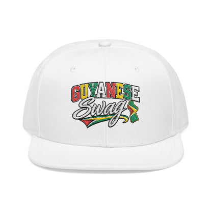 Guyanese Swag Guyana Flag Map Snapback Hat