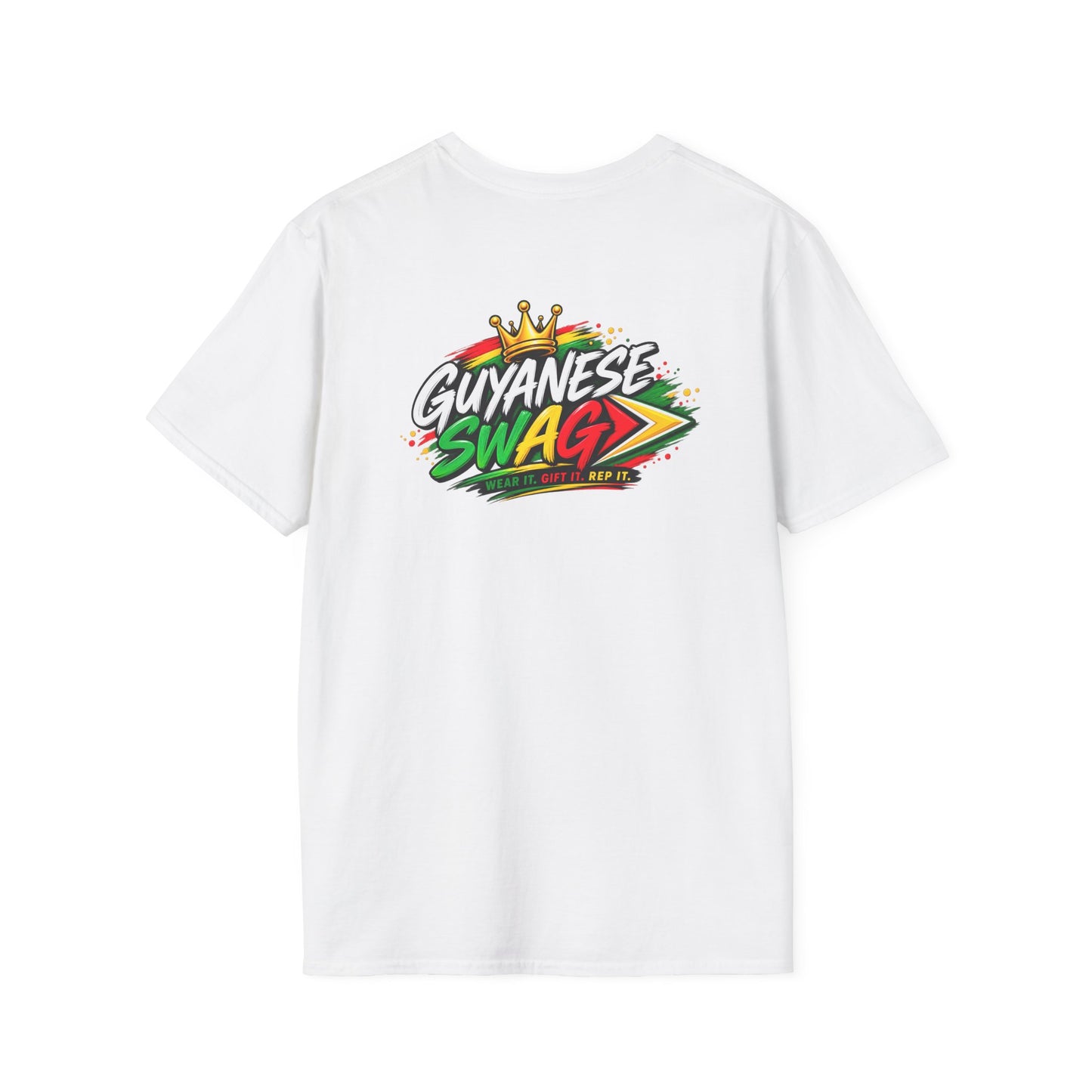 Guyana Coat of Arms T-Shirt — National Flag Colors Tee