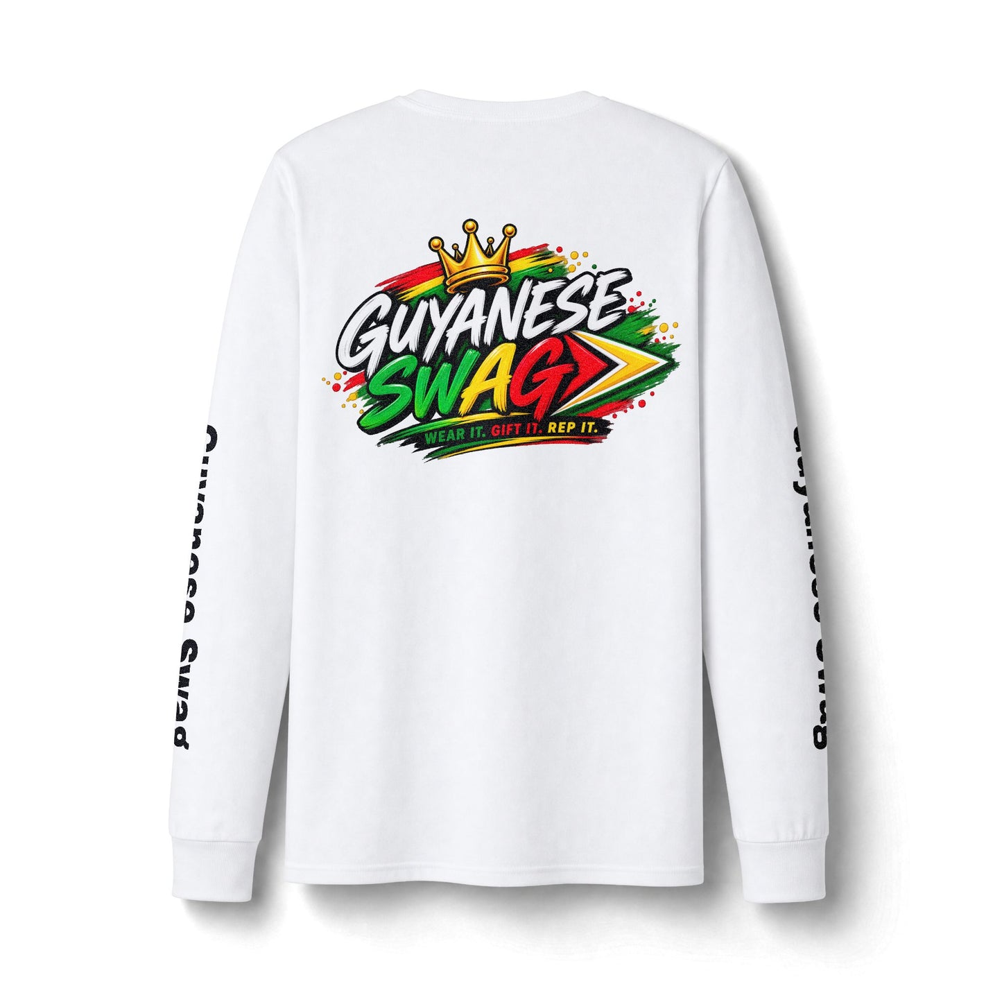 Guyanese Swag Catfish Curry Long Sleeve Tee — Any Day of the Week