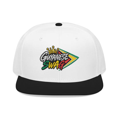 Guyanese Swag Guyana Flag Snapback Hat