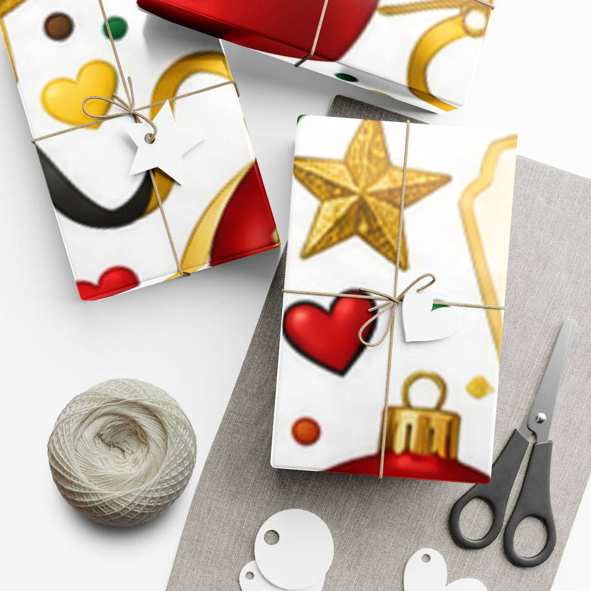 Guyana Christmas gift wrap pattern product image