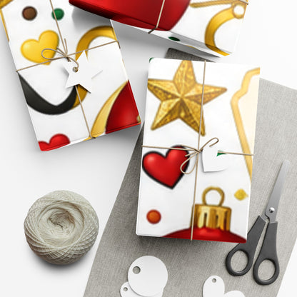 Guyana Christmas gift wrap pattern product image