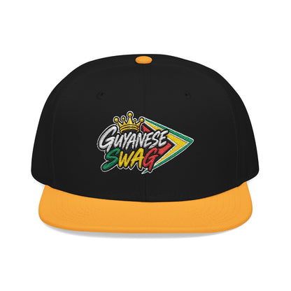 Guyanese Swag Guyana Flag Snapback Hat