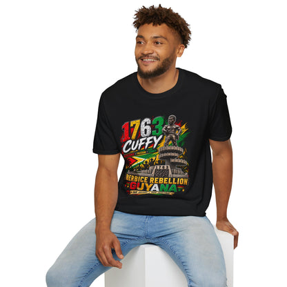 1763 Cuffy T-Shirt — Guyana Rebellion Tribute Tee