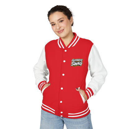 Guyana Crest Letterman Jacket — Guyanese Swag Varsity Jacket