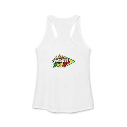 Guyana Flag Women's Ideal Guyanese Swag Racerback Tank