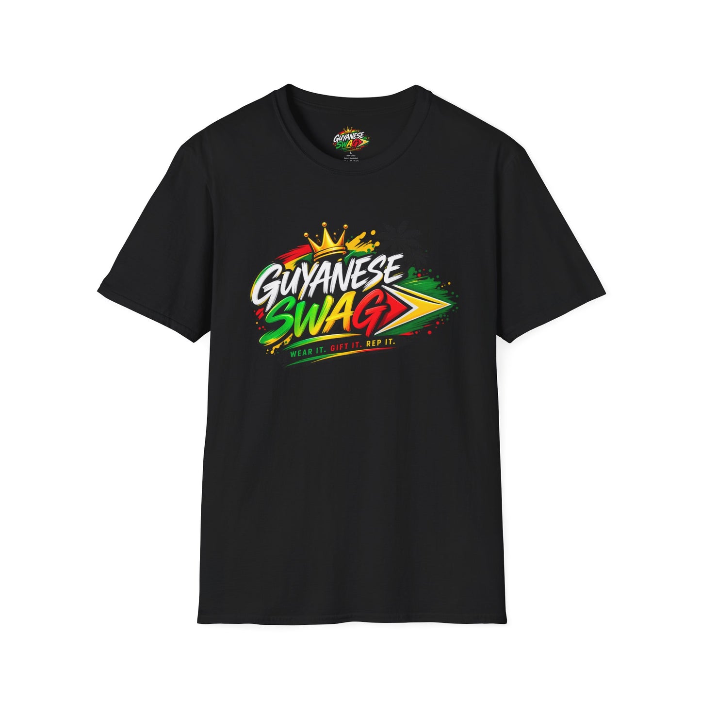 Guyanese Swag T‑Shirt — Bold Caribbean Pride Graphic Tee