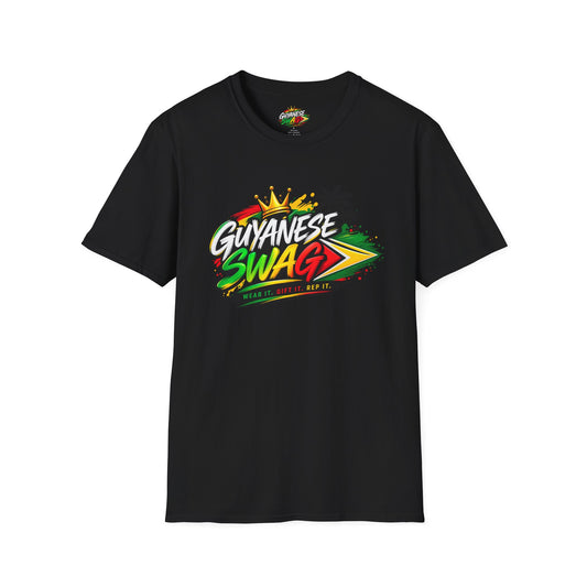 Guyanese Swag T‑Shirt — Bold Caribbean Pride Graphic Tee