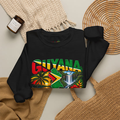 Guyana Independence Crewneck Sweatshirt – May 26, 1966 National Pride