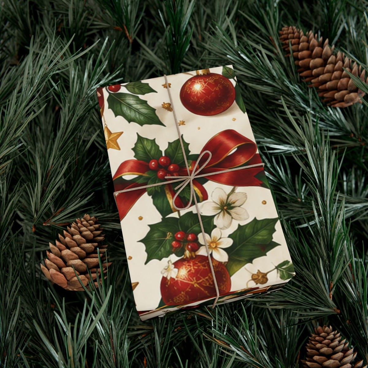 Guyanese Christmas baking and ginger beer wrapping paper – product image 9