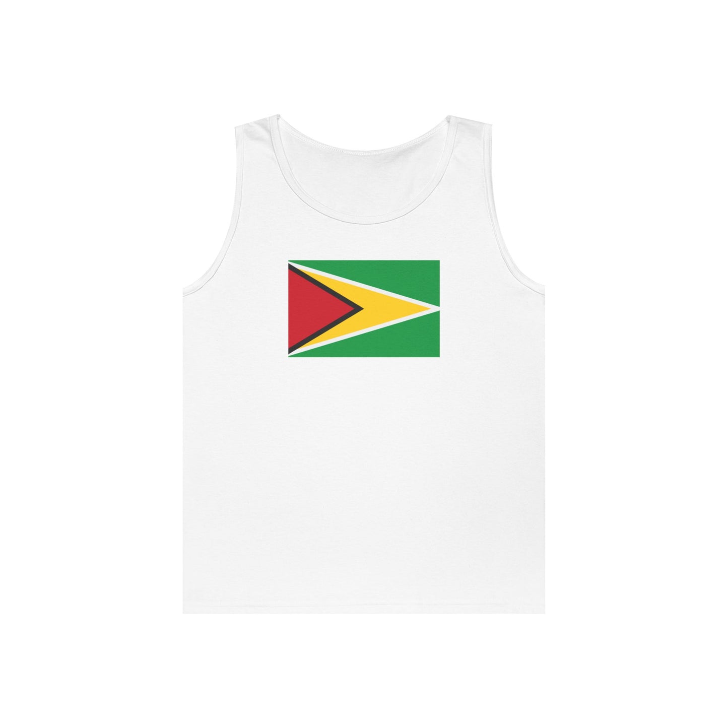 Guyana Flag Tank Top — 'Guyanese Wap' Pride Graphic