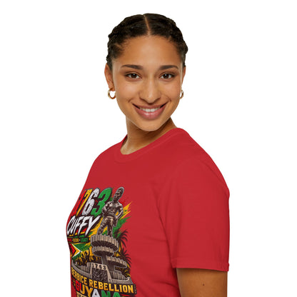 1763 Cuffy T-Shirt — Guyana Rebellion Tribute Tee