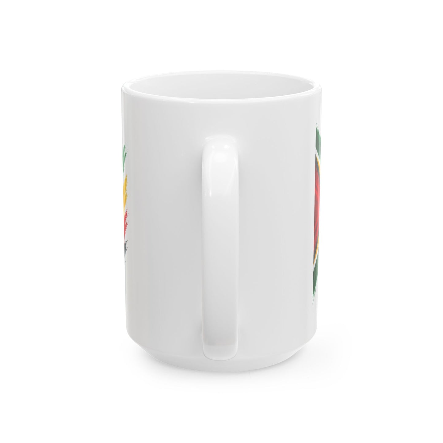 Coffee Mug — "Drinking Coffee and Minding My Business" Guyanese Swag