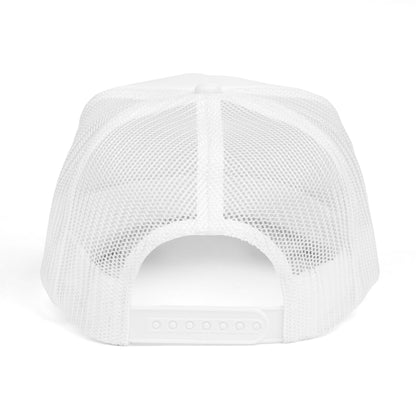 Guyana Flag Trucker Hat — Foam Mesh Cap with Retro Distressed Flag Design