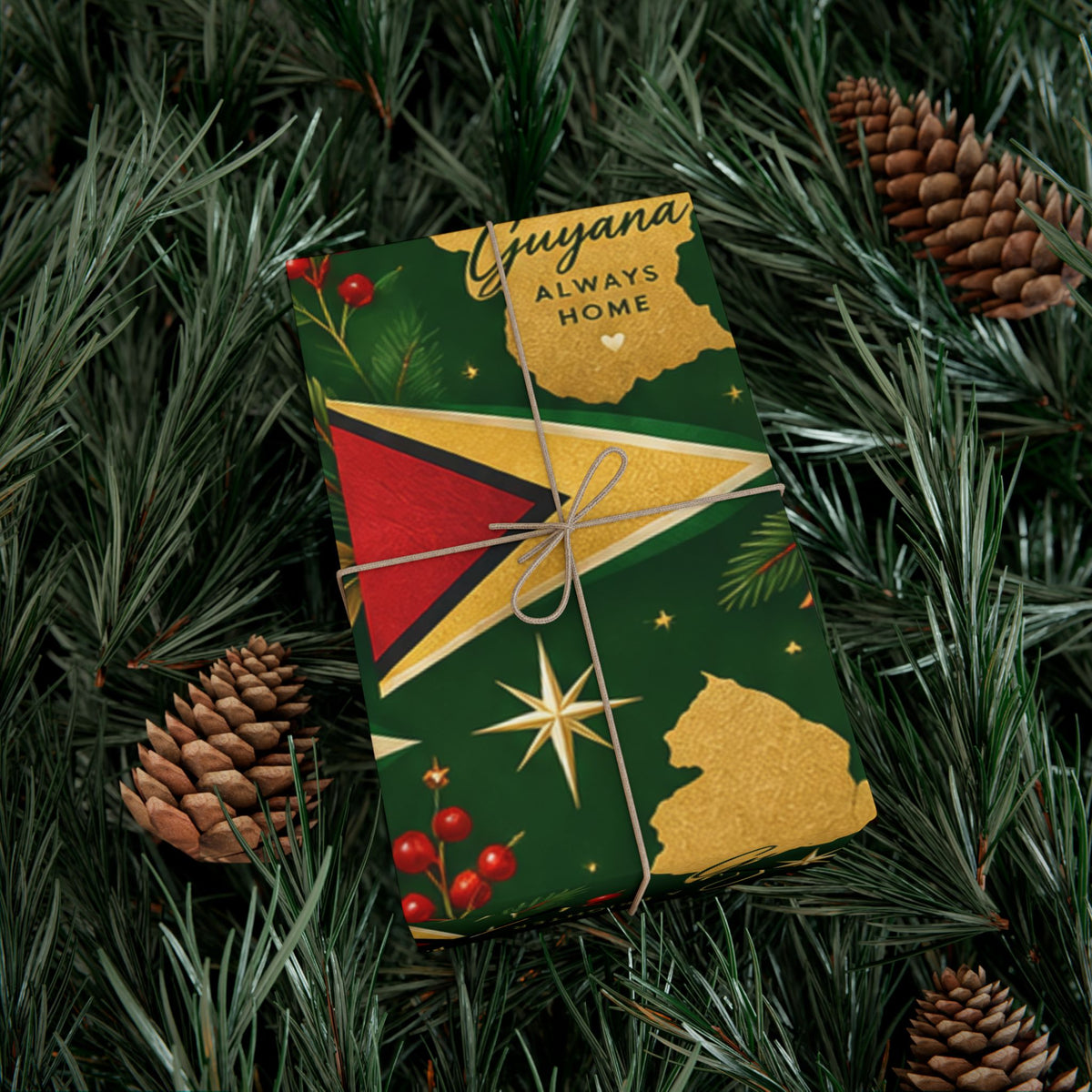 Guyana Christmas wrapping paper A Brighter Guyana This Christmas – product image 9