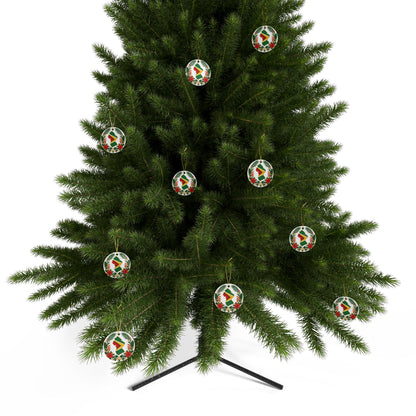 Guyana Ceramic Christmas Ornament – 5 Shapes & Multipacks